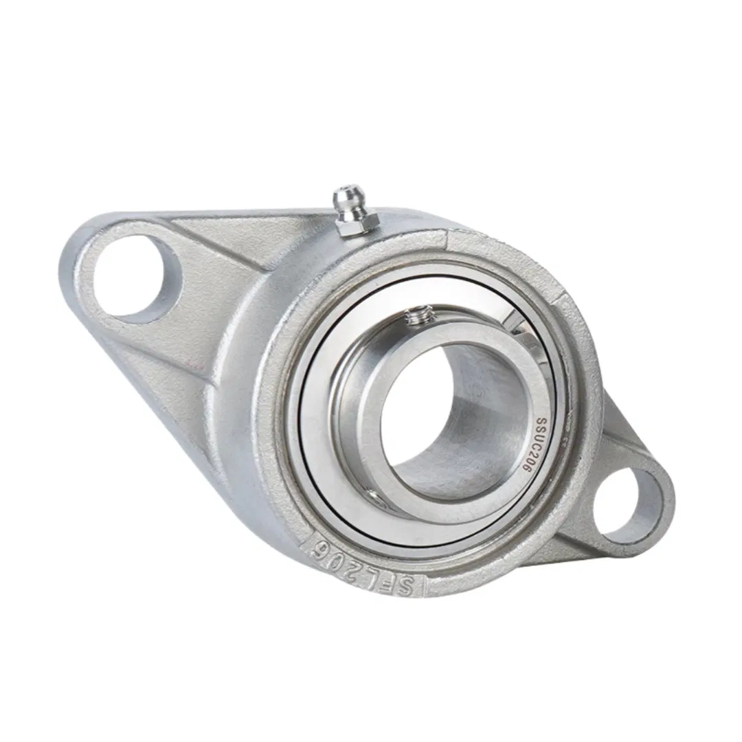 Stainless Steel Bearing Units Ssucfl201 Ss-UCFL 201-8 Ss-UCFL202 Ss-UCFL 202-9 Ss-UCFL 202-10 Ss-UCFL203 Ss-UCFL 203-11 Ss-UCFL204 Ss-UCFL 204-12 Ss-UCFL205 pictures & photos