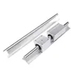 SBR Series Open Type Aluminium Round Linear Guide Block Bearing Unit SBR16luu SBR16uu for SBR16 Linear Rail