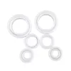 Custom Non-Standard Plastic Coated Bearings, Nylon/POM/PU Wrapped Deep Groove Ball Bearing, OEM/ODM Plastic Roller with Precision Steel Core, Tailored Sizes & S