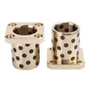 10X13X8mm Oil-Retaining Sintered Bronze Bushing Self-Lubricating Graphite Inlaid Bearing Maintenance-Free Sliding Sleeve Bearing