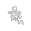 Custom Molded Plastic Covered Bearings with Integrated Gear Core, Precision POM/Nylon Gear Roller for Motion Control, High Speed Deep Groove Ball Bearing with P