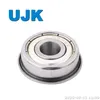 Miniature Flange Bearings F6801zz Open 12X21X23X5X0.8 F6801zz Zz 12X21X23X5X1 for Pick-and-Place Nozzle Spindles Cable Carrier Guidance Rollers
