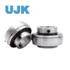 UC206-17 1-1/16X2.4409X1.5000X0.7480 Insert Bearing Setscrew Locking for Textile Machinery