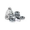 Customized OEM Small Stainless Steel Stamped Flange Bearings for Various Small Wheels
