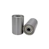 Custom Polyurethane Wheel Industrial Roller Two Bearings PU Conveyor Drive Rollers Heavy Duty Urethane Rubber Roller Recovering
