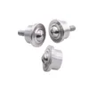 Cy-25b Ball Transfer Unit, 1 Inch (25.4mm) Carbon Steel Roller Ball Bearing, Universal Swivel Caster Mounted for Conveyor Systems and Transmission Table (Pack O