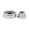 Customized OEM Small Stainless Steel Stamped Flange Bearings for Various Small Wheels