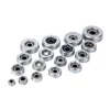 Customized OEM Small Stainless Steel Stamped Flange Bearings for Various Small Wheels