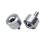 Cy-25b Ball Transfer Unit, 1 Inch (25.4mm) Carbon Steel Roller Ball Bearing, Universal Swivel Caster Mounted for Conveyor Systems and Transmission Table (Pack O