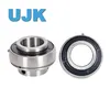 UC204 20X47X31X17 Insert Bearing Setscrew Locking Double Rubber Sealed for Pillow Block