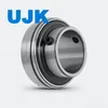 Ujk UC222 Pillow Block Bearings, Cast Iron Housing with Self-Aligning for Conveyors, Agricultural Machinery and Fans